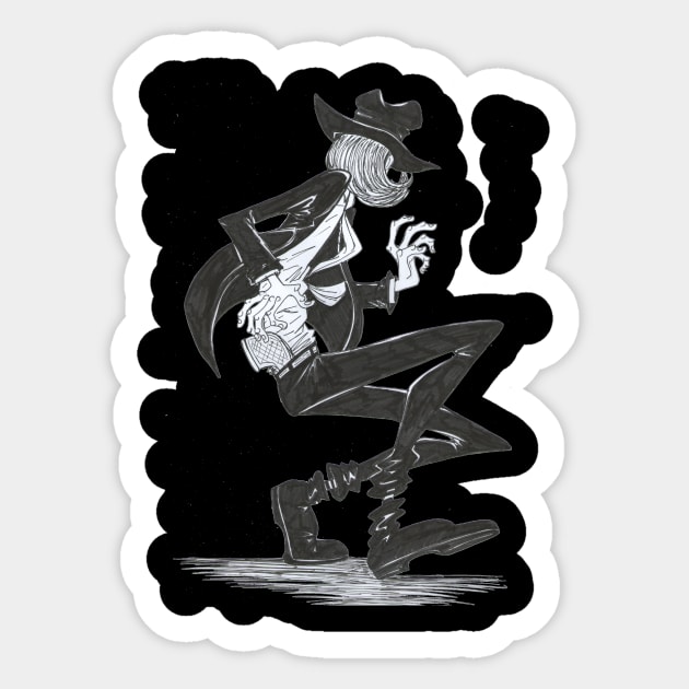 Jigen Sticker by giuliadrawsstuff